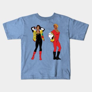 1985 Salt n Pepa Black Women Hip Hop Kids T-Shirt